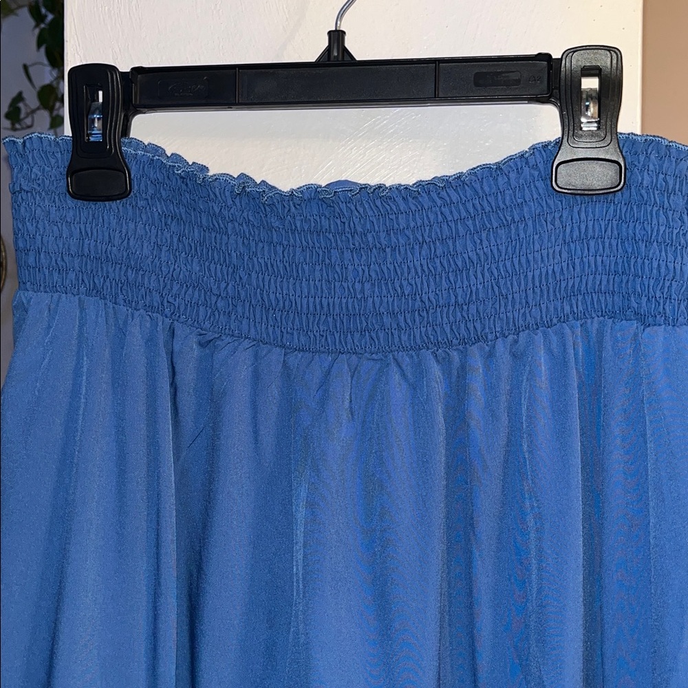 Blue Women's Maxi Skirt size L - Picture 5 of 6